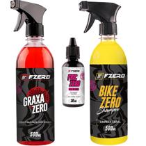 Graxa zero + bike zero + fric zero cera 30 ml fzero