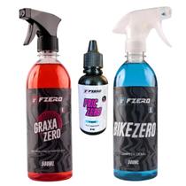 Graxa zero + bike zero + fric zero cera 30 ml fzero