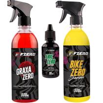Graxa zero + bike zero + fric zero grafeno 30 ml fzero