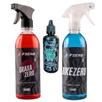 Graxa zero + bike zero + fric zero grafeno 60 ml fzero