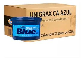 Graxas Para Rolamento Azul Unilit Blue 500g Ingrax Kit 12