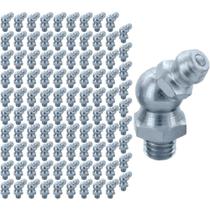 Graxeira Curva 45 1/8 POL com 100 Unidades 1461 BREMEN Graxeira Curva 45 1/8 POL com 100 Unidades 1461 BREMEN