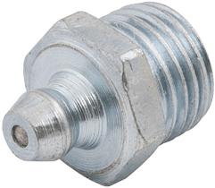 Graxeira reta 1/4" BSP, 1 Pacote com 10 graxeiras. VONDER