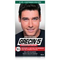 Grecin 5 Tonalizantemasculino Castanho escuro 60ml Men