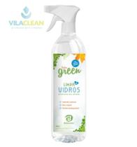 GREEN LIMPA VIDROS - LIMPA E DEIXA A SUPERFÍCIE BRILHANTE - BELLINZONI - 500mL