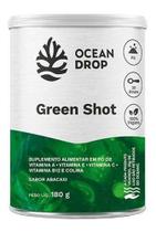 Green shot com vitaminas a,c,e, b12 180g ocean drop