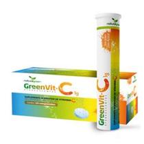 Greenvit-c 1g - natural green - sabor laranja com 10 comprimidos