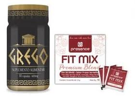 Grego Suplemento + Chá Fit Mix 10 Sachês