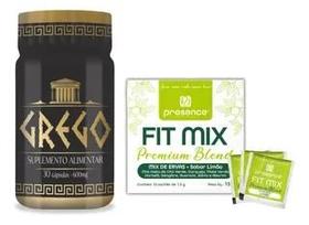 Grego Suplemento + Chá Fit Mix 10 Sachês