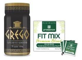 Grego Suplemento + Chá Fit Mix 10 Sachês