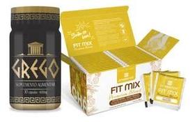 Grego Suplemento + Chá Fit Mix 30 Sachês