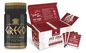 Grego Suplemento + Chá Fit Mix 30 Sachês