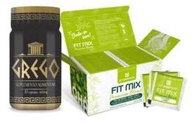 Grego Suplemento + Chá Fit Mix 30 Sachês