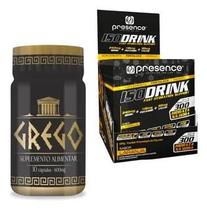 Grego Suplemento + Isodrink 15 Sachês 33g