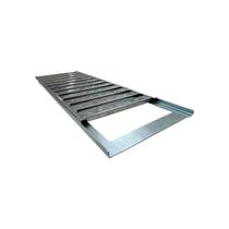 Grelha Aço Galvanizado 20X100 C/Suporte Calha Forte