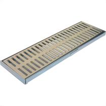Grelha Aco Galvanizado Com Caixilho 15X 50 Ralo 44073 Grelha Aco Galvanizado Com Caixilho 15X 50 Ralo 44073
