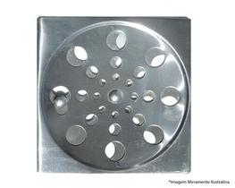 Grelha Aco Inox C/Fecho Quad 10Cm Ref225 Grelha Aco Inox C/Fecho Quad 10Cm Ref225