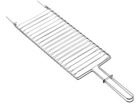 Grelha Aço Inox Churrasco Tramontina Com Trava