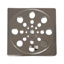 Grelha Aco Inox Quadrada Tecnotrava 10X10Cm Com Fecho