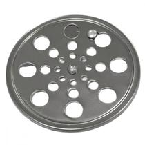 Grelha Aco Inox Redonda Tecnotrava 15X15Cm Com Fecho