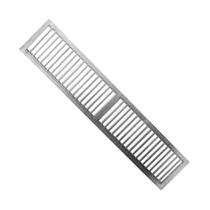 Grelha Alum Compl.20X100 Escovad Ac Vent