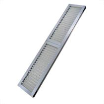 Grelha aluminio c/tela jjm 15x100