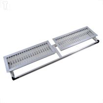 Grelha aluminio c/tela jjm 20x100
