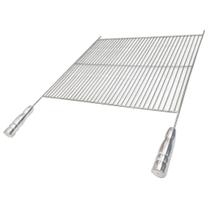 Grelha Aramada Churrasco 60x55 Inox 304 Estilo Uruguaia