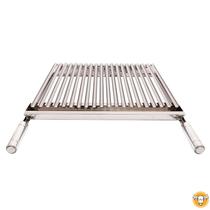 Grelha Argentina (Parrilha) 30x40 cm de Inox para Churrascos