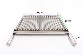 Grelha Argentina (Parrilha) 65x40 cm de Inox para Churrascos - Soberano Grill