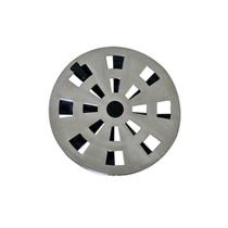 Grelha Astra Giratória 15 cm com Anti-inseto Cromada Grb8
