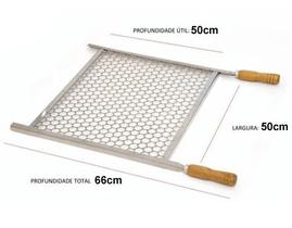 Grelha Churrasco Churrasqueira 50cm X 50cm Aço Galvanizado 1898