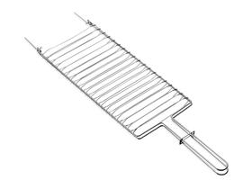 Grelha Churrasco em Aço Inox 42x23 cm Tramontina Grelha Churrasco em Aço Inox 42x23 cm Tramontina