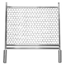 Grelha Churrasco Tela Moeda Inox Brasa Grill