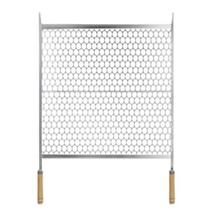Grelha churrasqueira beno 46x38cm grande 1607 771759