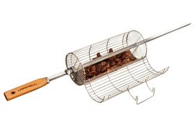 Grelha Churrasqueira Cesto para Coração de Galinha Frango em Aço Inox Churrasco Multiuso - Vinci Grelha Churrasqueira Cesto para Coração de Galinha Frango em Aço Inox Churrasco Multiuso - Vinci