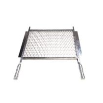 Grelha Churrasqueira Pré-moldada 56x40cm Aço Inox Grelha Churrasqueira Pré-moldada 56x40cm Aço Inox