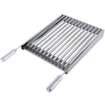 Grelha Churrasqueiro Parrilha Argentina Inox Com 60x40 Cm