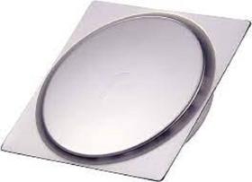 Grelha click 1230 inox quadrada