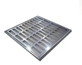 Grelha com Caixinho 30x30cm Aço Galvanizado - Ronconi