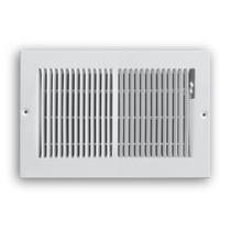 Grelha de abastecimento de rodapé de piso Truaire C123M 11,75 x 7,75 cm branca Grelha de abastecimento de rodapé de piso Truaire C123M 11,75 x 7,75 cm branca