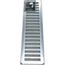 Grelha De Aluminio Com Porta Grelha 15X 50Cm Grelha De Aluminio Com Porta Grelha 15X 50Cm