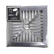 Grelha De Aluminio Com Porta Grelha Concava 15X15Cm
