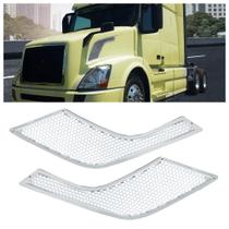 Grelha de Capô KUAFU para Volvo VNL 2004-2016 Cromada (2 unidades) Grelha de Capô KUAFU para Volvo VNL 2004-2016 Cromada (2 unidades)