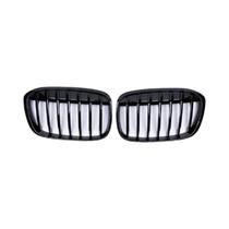 Grelha De Corrida Preta Brilhante Para BMW X1 F48 F49 2016-2019, Grelha Frontal De Linha Única, Grelha De Corrida Preta Brilhante Para BMW X1 F48 F49 2016-2019, Grelha Frontal De Linha Única,