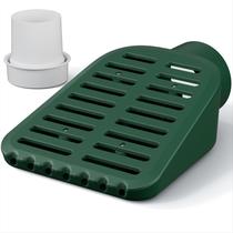 Grelha de drenagem de quintal Debialo 10x29x12cm com adaptador de tubo
