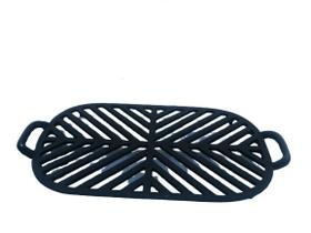 Grelha de ferro fundido retangular comprimento 39 X largura 24CM Grelha de ferro fundido retangular comprimento 39 X largura 24CM