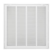 Grelha de filtro de ar de retorno Howeall 50,8 cm x 50,8 cm Aço Branco Grelha de filtro de ar de retorno Howeall 50,8 cm x 50,8 cm Aço Branco