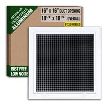 Grelha de filtro de ar Handua 16x16 Alumínio Eggcrate White Grelha de filtro de ar Handua 16x16 Alumínio Eggcrate White