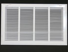 Grelha de filtro de ar HVAC Premium 24x14cm Aço Branco